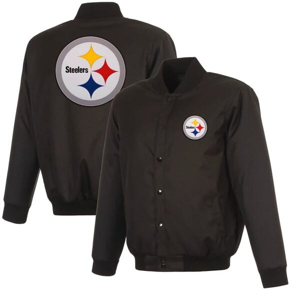 Pitsburgh Steelers (NFL) JH Design Poly-Twill Jacket - Picture 1 of 4